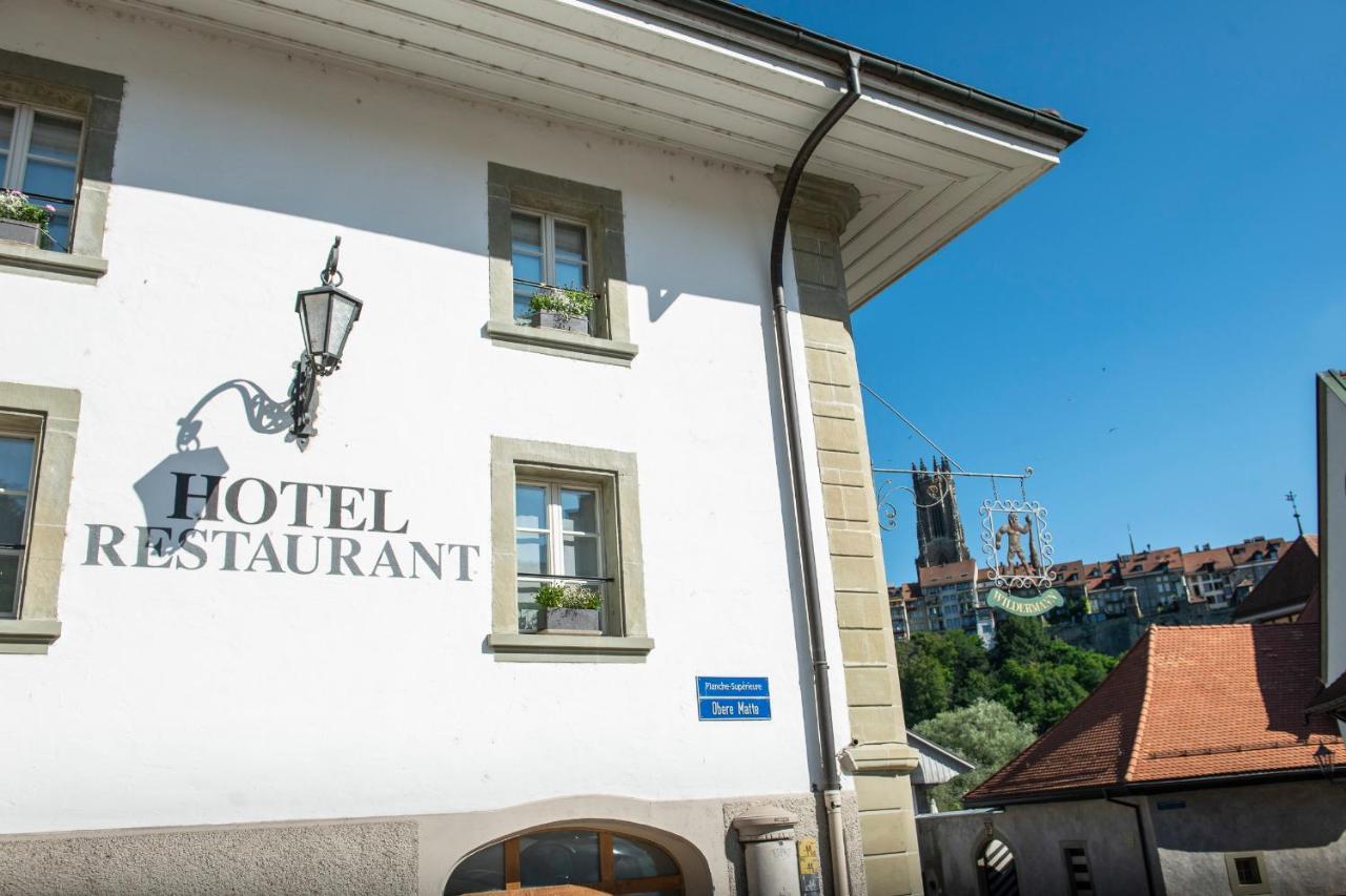 Le Sauvage Hotel Fribourg Buitenkant foto